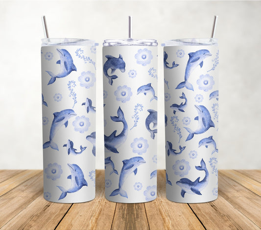 Dolphins | 20oz Sublimation Tumbler Wrap