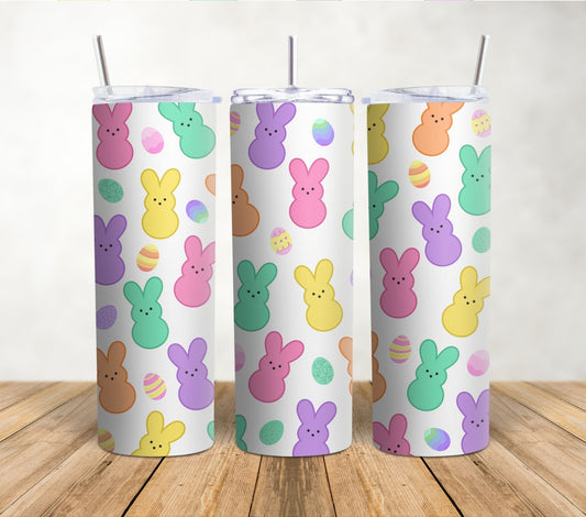 Easter Bunny Eggs | 20oz Sublimation Tumbler Wrap