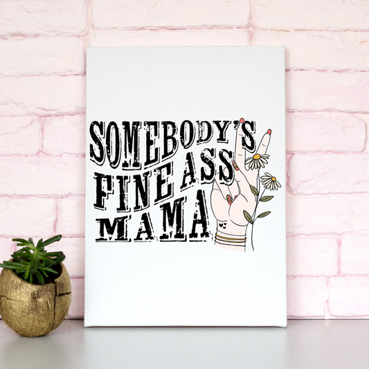 Somebodys Mama Sublimation Transfer