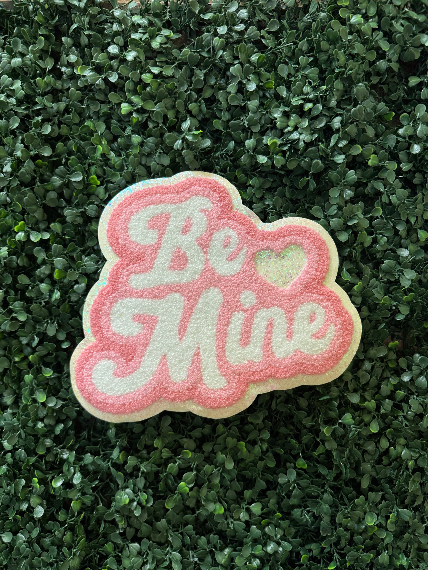 Be Mine Chenille Patch