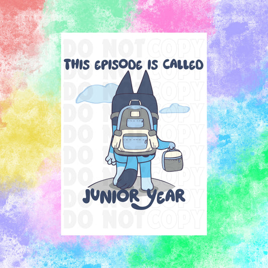 This Episode: Junior Year | DTF Transfer