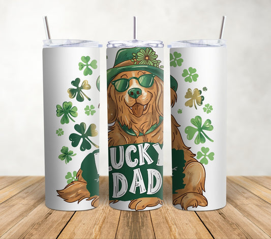 Lucky Dad | 20oz Sublimation Tumbler Wrap