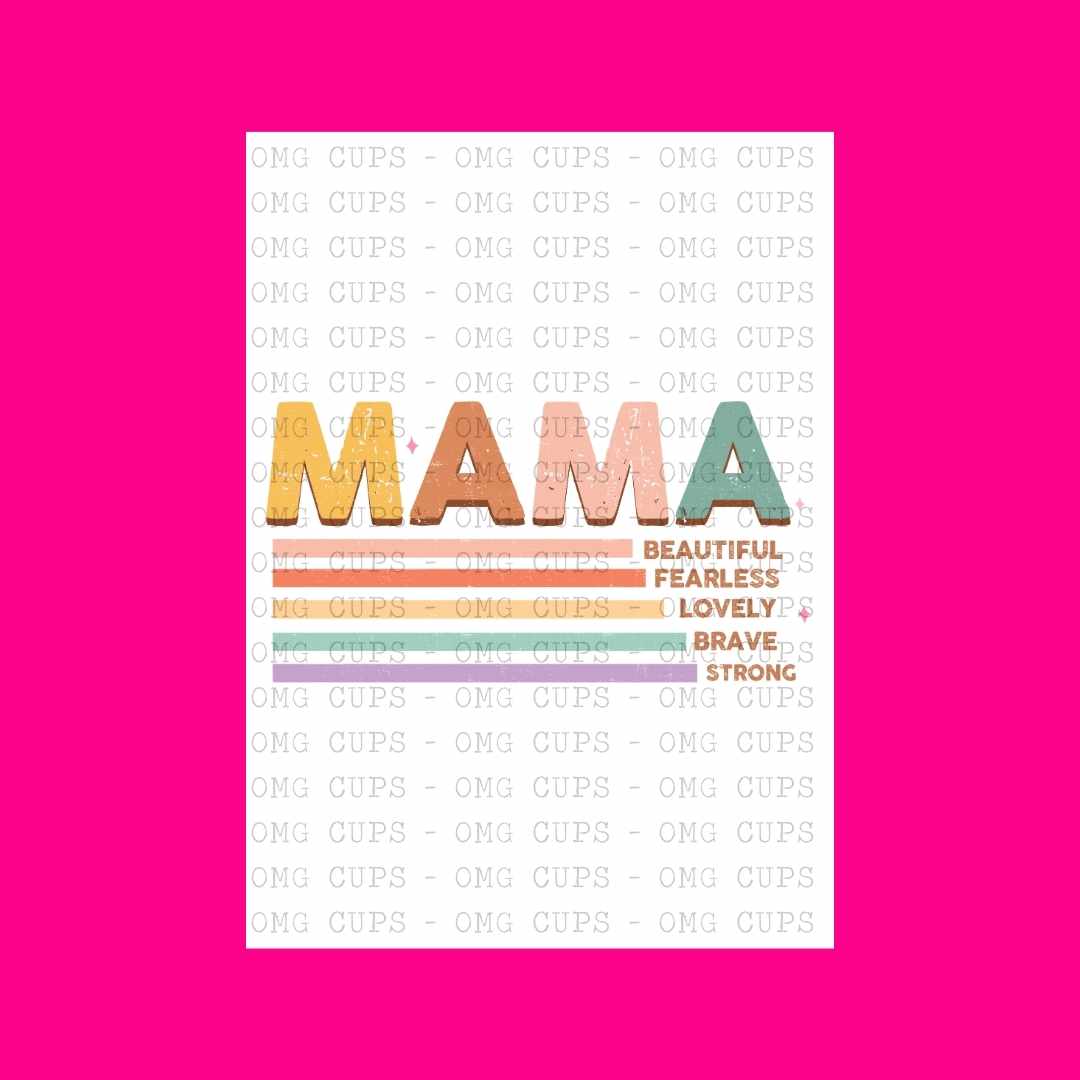 Mama Strong | DTF Transfer