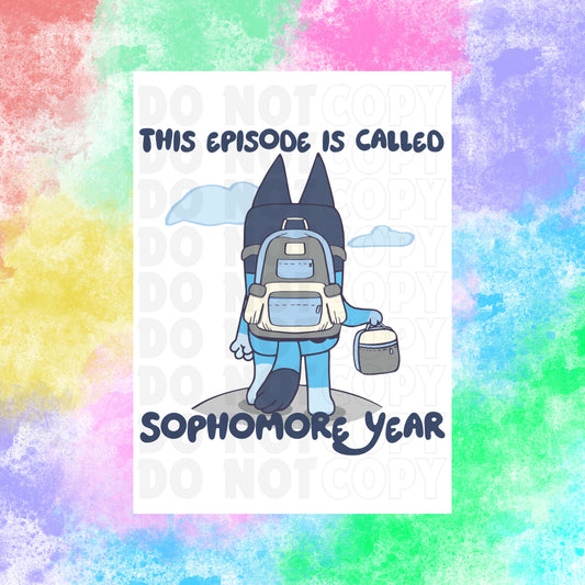 This Episode: Sophomore Year | DTF Transfer