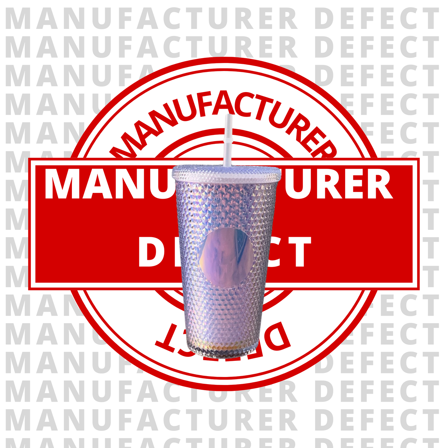 Unicorn Studded Tumbler (16oz)- Manufacturers Defect